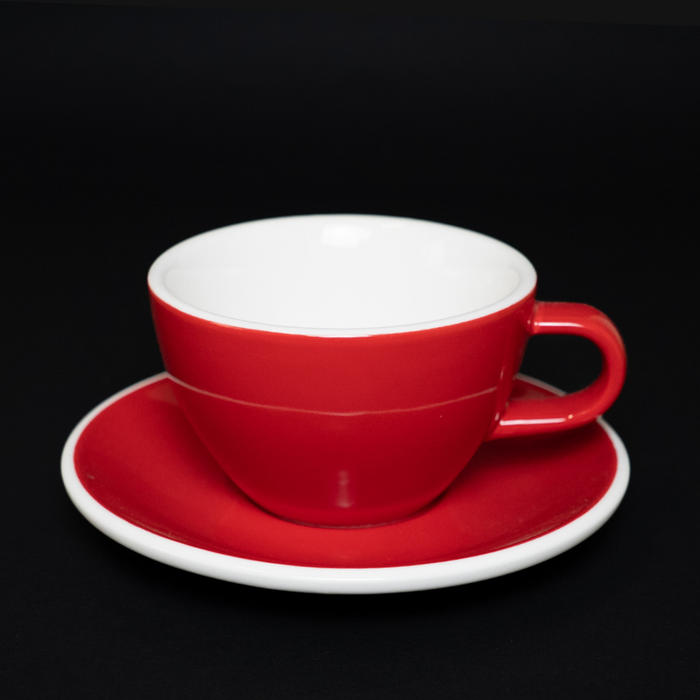 Cappuccino Tasse & Untertasse "Rata" 190 ml - Kaffeekirsche Roastery