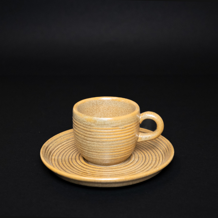 Tasse und Unterteller - Kaffeekirsche Roastery Edition - Kaffeekirsche Roastery