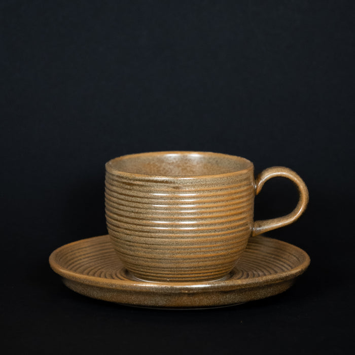 Espressotasse und Unterteller - Kaffeekirsche Roastery Edition - Kaffeekirsche Roastery