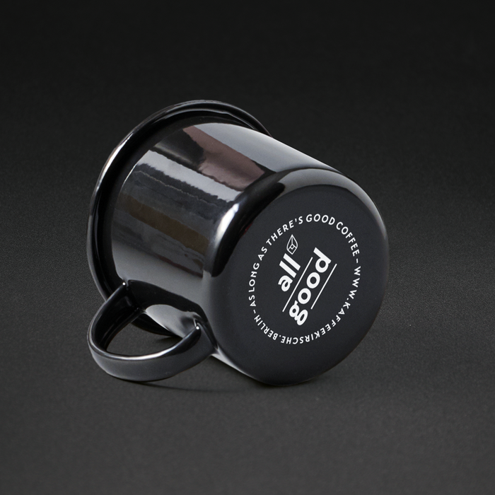 Emaille Tasse "All Good" 300 ml - Kaffeekirsche Roastery