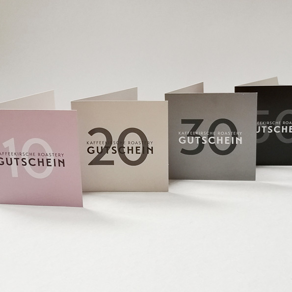 Gutschein Karte – vor Ort im Laden einlösbar - Kaffeekirsche Roastery